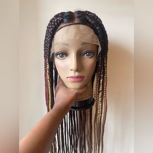 Full Braided Lace Wig